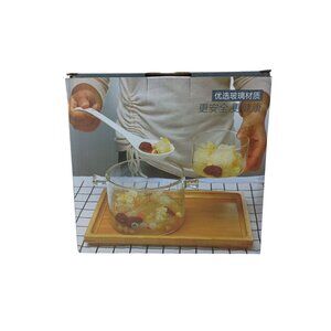 Glass Saucepan With Lid 64oz.